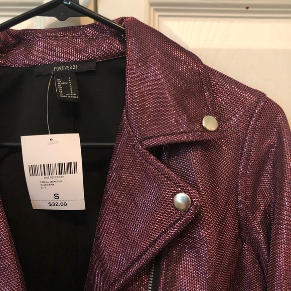 Faux Leather Jacket - Picture 4 of 4